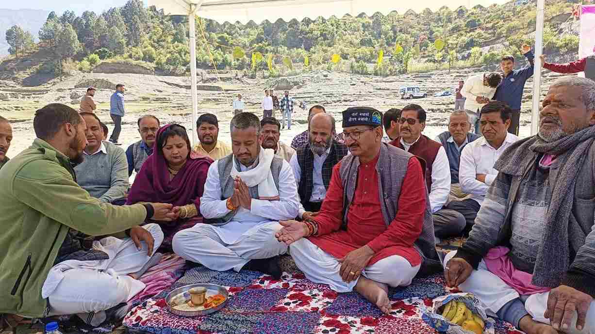 New boating point Tehri