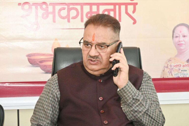 Agriculture Minister Ganesh Joshi